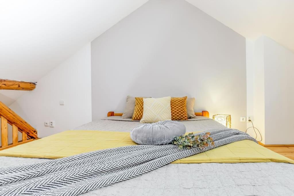 Utulny A Prostorny Podkrovni Byt S Krbovymi Kamny Ceske Budejovice Extérieur photo