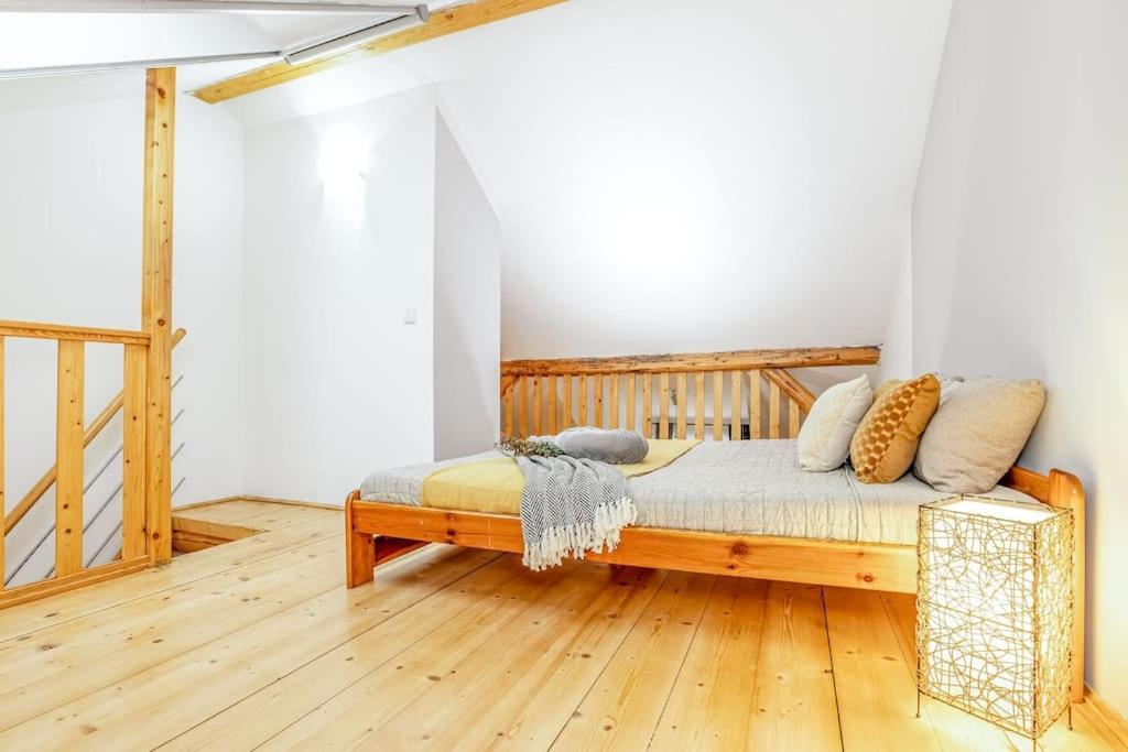 Utulny A Prostorny Podkrovni Byt S Krbovymi Kamny Ceske Budejovice Extérieur photo