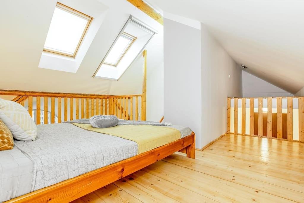 Utulny A Prostorny Podkrovni Byt S Krbovymi Kamny Ceske Budejovice Extérieur photo